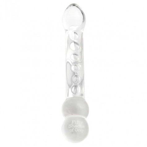 Прозрачный стеклянный стимулятор Glass Massage Wand