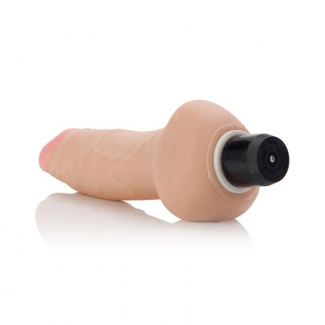 Реалистичный вибратор Futurotic Ballsy Vibrating Dong 4.5" - 16 см.